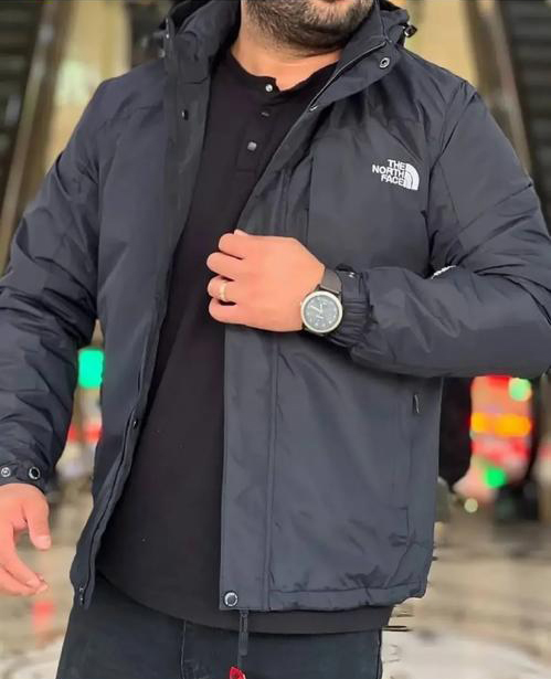 کاپشن بادگیر نورس فیس