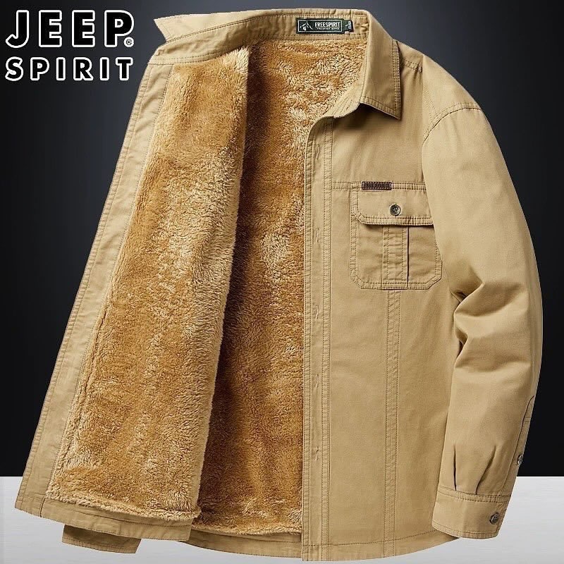 پیراهن دوجیب خزدار